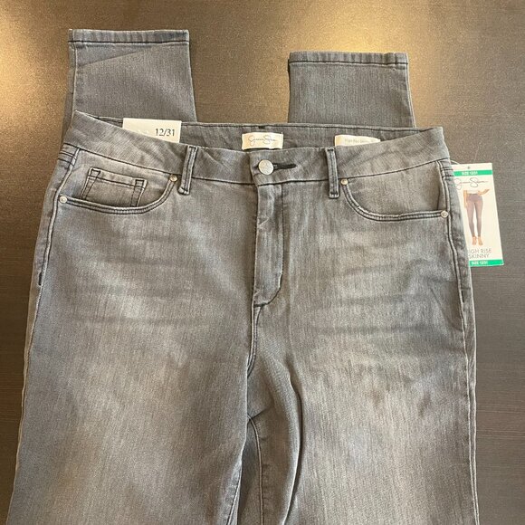 Jessica Simpson High Rise Skinny Jeans Size 12 - Picture 2 of 8